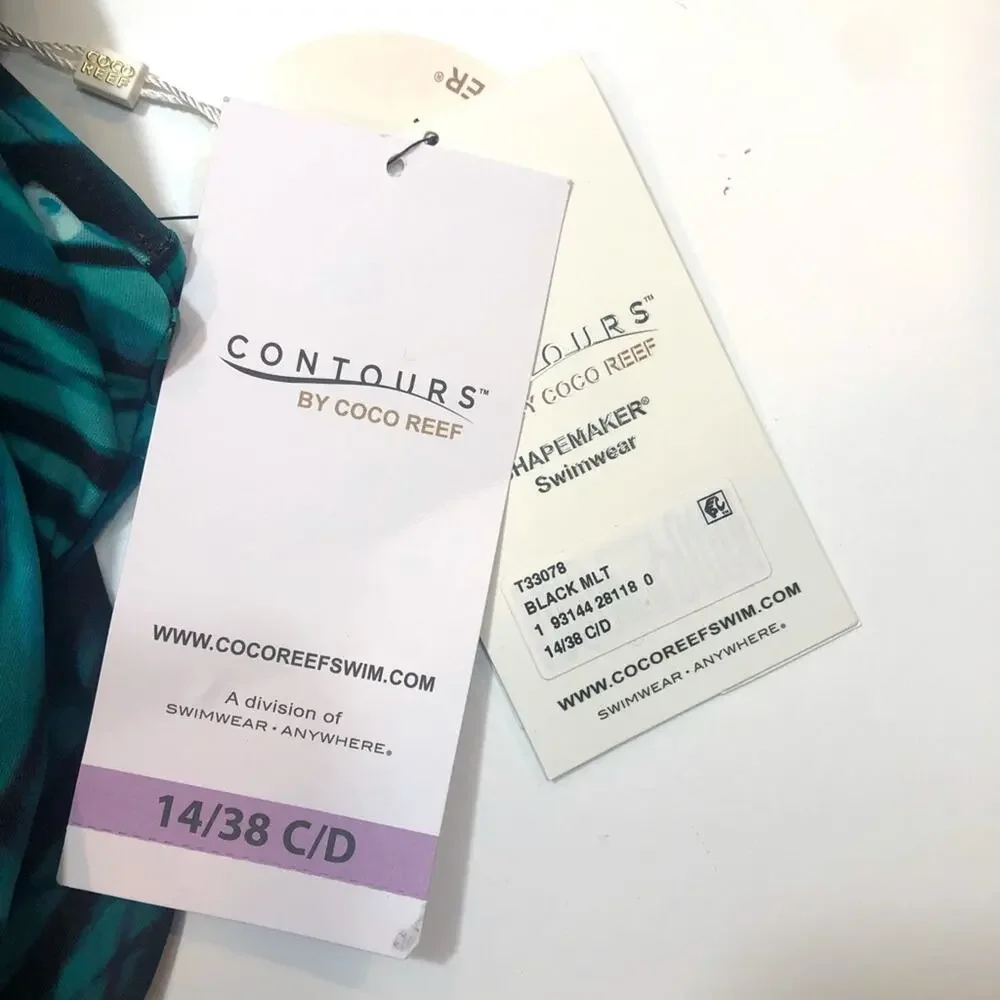 Coco Reef Amaris Blouson one piece swisuit - Picture 2 of 6
